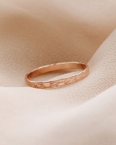 R1275 - Rose Gold Filled Ring — Priscilla Ma Perfect Meaning, Sun Ring, Stamped Ring, Hand Stamped Ring, Stamped Rings, Gold Rings Fashion, Golden Ring, Gift Of Time, Gold Filled Ring