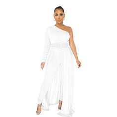 Jumpsuits for Women | Dressy Jumpsuit | Formal Jumpsuit | Prolyf Styles – ProLyf Styles Fitted Solid Color Sets For Night Out, Elegant Stretch Sets For Summer, One-piece Evening Dress For Spring, Elegant Non-stretch Jumpsuits For Evening, Formal Fitted Strapless Jumpsuit For Party Season, Elegant Solid Color Summer Sets, Fitted One-shoulder Jumpsuits And Rompers For Cocktail, One Shoulder Fitted Jumpsuits And Rompers For Cocktail, Elegant Long Sleeve Non-stretch Bodysuit