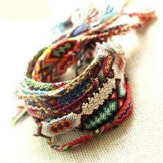 Bohemian Handmade Woven Rope Friendship Bracelets -1 Cheap Multicolor Hand-wrapped Friendship Bracelets, Handmade Rainbow Braided Bracelets, Bohemian Braided Bracelets As Gift, Adjustable Bohemian Wrap Bracelet, Adjustable Multicolor Bohemian Wrap Bracelet, Bohemian Multicolor Wrap Bracelet For Beach, Adjustable Bohemian Friendship Bracelets, Bohemian Bangle Wrap Bracelet, Bohemian Beaded Friendship Bracelets