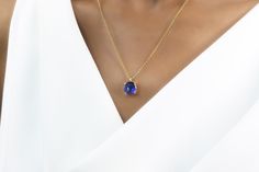 A gift necklace with a meticulously set Sapphire stone pendant. This solitaire Sapphire necklace brings striking luster with its facets. A modern piece from our collection of birthstone necklaces for women that is worth making space in your jewelry collection. Sapphire is a highly versatile gemstone. Attractive and chic jewelry piece. Customizable chain material. Great to mix and match with gemstone pieces. Packaged in an Anemone signature box. Product specifications Jewelry Information Metal st Elegant Sapphire Teardrop Pendant Necklace, Formal Solitaire Pendant Necklace With Birthstone, Formal Birthstone Pendant Necklace, Formal Pendant Birthstone Necklace, Formal Fine Jewelry Birthstone Solitaire Necklace, Formal Fine Jewelry Solitaire Necklace With Birthstone, Modern Solitaire Pendant Necklace As Gift, Elegant Oval Pendant Necklace With Birthstone, Modern Solitaire Round Pendant Necklace Gift