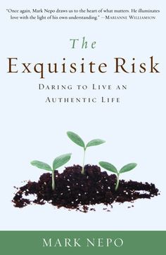 the book cover for the exquisite risk daring to live an authentic life