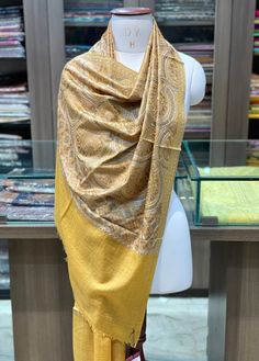 Elegant Eid Festive Shawl, Elegant Shawl For Eid, Unstitched, Elegant Unstitched Shawl For Eid, Elegant Winter Festive Pashmina Shawl, Elegant Scarves For Eid Festival, Elegant Winter Festive Dupatta, Elegant Festive Scarves For Eid, Elegant Scarf With Traditional Drape For Winter, Elegant Scarves With Traditional Drape For Winter