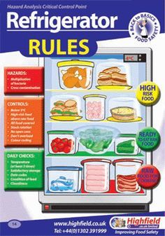 the refrigerator rules book is shown