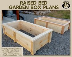 the raised bed garden box plans