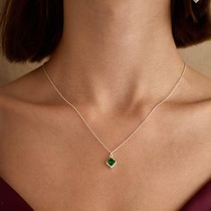 Dainty Emerald Green Pave Square Necklace Emerald Chooker Necklace May Birthstone Necklace Engagement Gift Emerald Jewelry Set Gifts For Her 💎 Emerald green Necklace is designed to accompany you on your most beautiful days, elegant and stylish.  💎 The jewel of the most beautiful days. Wedding, Engagement and graduation gift.  💎 Bridesmaid gift. Graduation gift. Valentine's gift. This necklace is also prepared as a set with earrings.  💎 Don't forget to check them out. We wrap it as a gift wra Hand Set Emerald Necklace For Party, Luxury Classic Emerald Necklace With Prong Setting, Luxury Minimalist Emerald Necklace, Dainty Luxury Emerald Birthstone Necklace, Luxury Elegant Emerald Necklace Gift, Luxury Brilliant Cut Emerald Necklace For Gift, Luxury Emerald Birthstone Necklace For Wedding, Luxury Green Drop Necklace For Gift, Luxury Dainty Emerald Necklace For Formal Occasions