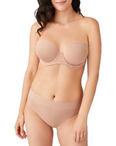 Wacoal's strapless bra with a full-bust silhouette and underwire cups gives you the support that you need. Strapless Bra, Bra Women, Underwire Bra, Red Carpet, Pick Up, In Store, Buy Online, Carpet, Bra