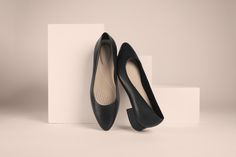 Lifted by an extraordinarily comfortable 1" block heel, our Caldise pointy-toe dress pumps provide extra cushioning at the toe and heel for comfort in every step, they will complement virtually any outfit. Formal Flats With Padded Heel, Branded Insole Ballet Flats For Workwear, Medium Width Ballet Flats For Workwear, Workwear Ballet Flats With Medium Width, Medium Width Ballet Flats For Work, Chic Low Heel Flats With Padded Heel, Chic Flats With Padded Low Heel, Flat Heel Court Shoes With Padded Heel For Work, Modern Closed Toe Ballet Flats For Work