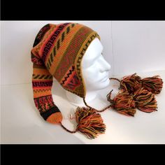 Unisex Peruvian Alpaca Hat, Chullo , Beanie. Peruvian Alpaca, Alpaca Hat, Alpaca, Accessories Hats, Mens Accessories, Man Shop, Hats, Color