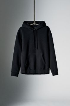 Relaxed-fit sweatshirt hoodie in cotton-blend fabric with soft  brushed inside. Jersey-lined drawstring hood  kangaroo pocket  and long sleeves. Wide ribbing at cuffs and hem. Basic Hoodie Sweatshirt With Double-lined Hood, Basic Sweatshirt With Double-lined Hood, Oversized Basic Hoodie With Kangaroo Pocket, Basic Long Sleeve Sweatshirt With Drawstring Hood, Relaxed Fit Hoodie Sweatshirt With Double-lined Hood, Basic Fleece Sweatshirt With Double-lined Hood, Basic Hooded Sweatshirt With Drawstring, Basic Hoodie With Drawstring, Basic Long Sleeve Hoodie With Drawstring