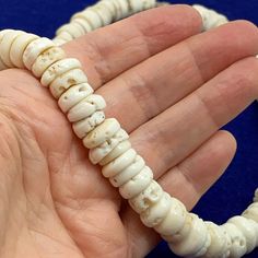 Vintage 70s Natural Puka Shell Necklace Hawaiian Big 10-12mm - 99.4 Grams 19 in 70s Necklace, Puka Shell Necklace, Antique Jewelry Necklace, Puka Shell, Shell Necklace, Shell Necklaces, Vintage Watches, Jewelry Branding, Vintage 70s