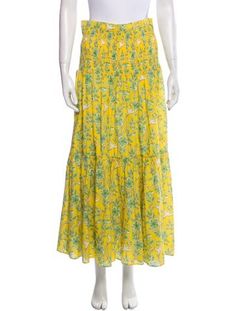 RHODE SkirtYellowFloral PrintPleated AccentsZip ClosureFit:Skirts by RHODE typically fit true to size. Midi Length Skirts, Accessories Jacket, Shirt Accessories, Shoulder Sweater, Baby Month By Month, Hoodie Dress, Casual Jeans, Sweater Accessories, Vintage Tags