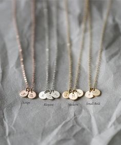 Tiny Initial Necklace Personalized Gifts for Mothers Hamsa Necklace Gold, Baguette Diamond Necklace, Initial Disc Necklace, Curved Bar Necklace, Meaningful Necklace, Gold Disc Necklace, Anklet Designs, Dainty Diamond Necklace, Custom Initial Necklace