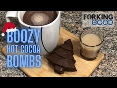 Boozy Deserts, Alcoholic Hot Chocolate, Boozy Baking, Yummy Cocktails, Cider Bar