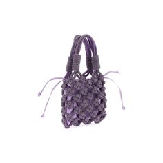 The Lola handbag by Hibourama is made of woven mesh with crystal thread and features a removable satin pouch with a drawstring closure. It also has a gold metal monogram and a suede microfiber interior. Satin Pouch, Duffel Bag Backpack, Belt Jewelry, Versace Men, Blazer With Jeans, Women Accessories Bags, By Malene Birger, Best Bags, Scarf Jewelry