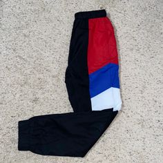 Euc- Like New Never Worn Jogger Pants. Top Not Included. Stretch Red Color Block Bottoms, Trendy Black Color Block Pants, Trendy Red Color Block Bottoms, Trendy Multicolor Sweatpants For Streetwear, Trendy Multicolor Streetwear Sweatpants, Trendy Red Sweatpants For Streetwear, Casual Red Color Block Bottoms, Red Color Block Bottoms For Spring, Red Stretch Joggers For Streetwear