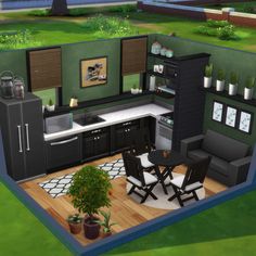 Ts4 Interior Design, Sims 4 Houses Basegame, Sims 4 Basegame Rooms, Sims 4 Builds Basegame, Base Game Sims 4 Rooms, Basegame Sims 4, Sims 4 Living Room Ideas Base Game