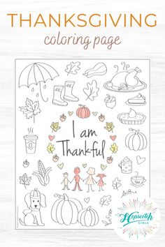 Thanksgiving Coloring from Hopscotch Girls