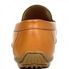 Men's BENNETH Driving Loafers Moccasins Shoes - Tan-monogram - CM12GZ14RJJ Slip-on Round Toe Driving Shoes, Casual Driving Slip-ons With Round Toe, Slip-on Round Toe Driving Moccasins, Casual Driving Loafers With Round Toe, Brown Slip-on Driving Loafers, Brown Round Toe Driving Loafers, Brown Leather Driving Shoes With Round Toe, Brown Round Toe Driving Moccasins, Brown Moccasins With Round Toe For Driving