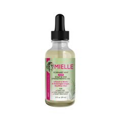 Mielle's Rosemary Mint Light Scalp & Hair Strengthening Oil 2 fl oz - Mielle's Rosemary Mint Light Scalp & Hair Strengthening Oil is infused with Rosemary, Mint, and Biotin to invigorate the hair and scalp, encourage healthier, stronger, longer hair while providing weightless moisture and shine. Ideal for low porosity hair, silk press hair styles, and protective styles including braids and weaves. Directions: ● For Daily Use: Apply a small amount to scalp and comb through to ends. ● For Low Poro Mielle Rosemary Mint, Silk Press Hair, Hair Strengthening Oil, Low Porosity Hair, Mielle Organics, Rosemary Oil For Hair, Mint Hair, Low Porosity Hair Products, Sage Oil