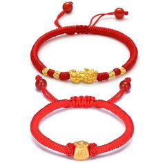 PRICES MAY VARY. The material is made of alloy and braided rope. The good luck bracelet will attract more and more energy into this money bag of yours and your life, bringing good luck, health and prosperity to the wearer. Adjustable size: The end is designed with double parallel extension knots, and the size can be adjusted by pulling left and right. This red rope bracelet is hand-woven by experienced workers. Wear it on your wrist to add style and charm to you. The bracelet is a great choice o Good Luck Bracelet, Red Rope, Red String, Braided Rope, Attract Wealth, Woven Bracelets, Money Bag, Bracelets For Women, Charm Bracelets