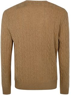 Long Sleeve Crew Neck Pullover from Polo Ralph LaurenComposition: 90% Wool, 10% Cashmere Classic Cable Knit Long Sleeve V-neck Sweater, Classic Cable Knit V-neck Sweater, Classic Crew Neck Cable Knit Outerwear, Classic Cable Knit Crew Neck Outerwear, Classic Brown Crew Neck Cardigan, Rick Owens Jacket, Zegna Shoes, Burberry Hat, Ralph Lauren Long Sleeve