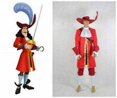 three different costumes are shown in this set