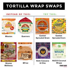 tortilla wrap swap is here to help you find the best wraps for your meal