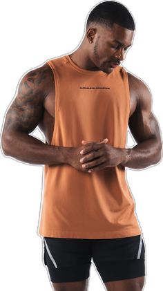 Functional Orange Breathable Activewear, Functional Breathable Orange Activewear, Functional Orange Activewear For Training, Functional Orange Activewear For Gym, Orange Sleeveless Activewear For Gym, Athleisure Workout Boxer Briefs Multi-pack, Athleisure Sports T-shirt With Seamless Construction, Athleisure Sweat-resistant Boxer Briefs For Sports, Orange Sleeveless Gym Activewear