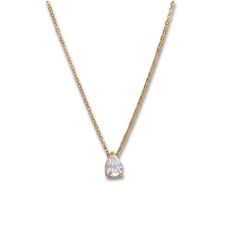 This dainty Joy Teardrop necklace is an everyday piece for a touch of elegance. This necklace adorns your neckline beautifully alone, or can be worn layered. 18k Gold plated Stainless steel Water and tarnish-resistant 18in Elegant Teardrop Solitaire Necklace With Delicate Chain, Classic Necklace With Teardrop Pendant And Clavicle Chain, Classic Necklace With Clavicle Chain And Teardrop Pendant, Gold Plated Teardrop Pendant Necklace, Classic Clavicle Chain Necklace With Teardrop Pendant, Classic Drop Necklace With Delicate Teardrop Pendant, Gold Plated Teardrop Pendant Drop Necklace With Delicate Chain, Classic Teardrop Pendant Necklace For Everyday, Dainty Gold Plated Drop Necklaces