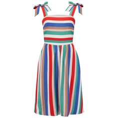 Reposhing This Item I Purchased From @Thriftvicious. Loved It, But Ready To Rotate For Something New. Questions? Leave A Comment Below! Multicolor Midi Dress With Tie Straps, Multicolor Midi Length Dress With Tie Straps, Multicolor Dresses With Tie Straps For Day Out, Sugarhill Brighton, Full Flared Skirt, Mod Cloth Dresses, Modcloth Dresses, Home Outfit, Work Clothes