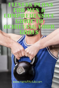 Best Fitness Plans for Men' over an image of a man lifting weights in a gym, surrounded by equipment like dumbbells and barbells. The background highlights a structured workout environment, emphasizing well-rounded fitness plans designed to build muscle, improve endurance, and enhance overall health for men. Exercise Plan For Men, Fitness Training Men, At Home Fitness, Gym Plan, Fitness Plans, Best Exercise, Exercise Plan, Fitness Plan, Fitness Program