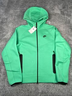 #ad Premium Nike Tech Fleece Windrunner Full-Zip Hoodie SZ M-XL Men Spring Green FB7921-363, Fashion Mens Clothing Nike Tech Fleece Hoodie, Tech Fleece Hoodie, Men Spring, Nike Tech Fleece, Nike Tech, Tech Fleece, Mens Spring, Fashion Mens, Spring Green