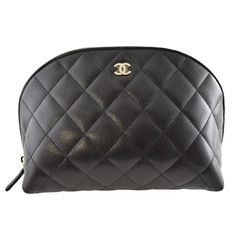 Chanel 24s Classic Zipped Case Black Caviar Pouch Makeup Toiletry Clutch Bag ********** Chanel ********** Brand: Chanel Size: Medium (8 X 5.75 X 4) Name: Classic Zipper Case Color: Black Style: Travel Make Up Beauty Bag Style #: Ap3995 B10583 C3906 Collection: 24s Material: Grained Calfskin Leather Metal Cc Logo On Front Light Gold Hardware Quilted Stitch Classic Pattern Zipper Zip Around Closure Travel Toiletry Make Up Beauty Bag Black Grained Calfskin Caviar Leather Material Inside Burgundy Qu Luxury Black Pouch With Zipper Closure, Luxury Pouch With Zipper Closure For Daily Use, Luxury Pouch With Zipper For Daily Use, Luxury Rectangular Pouch With Zipper, Luxury Rectangular Pouch With Zipper Closure, Luxury Pouch For Daily Use With Zipper Closure, Luxury Coin Purse With Zipper For Daily Use, Designer Black Clutch With Zipper Closure, Designer Black Bag With Zipper Pouch