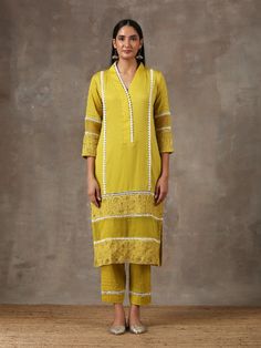 Suit Sleeves Design, Cotton Kurta Set, Mustard Fabric, Kurta Dress, Crochet Work, New Address, Kurta Designs Women, Cotton Kurta, Elegant Dresses For Women