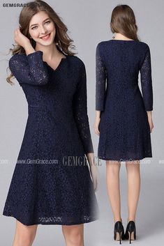 10% off now|Free shipping world-wide. L-5XL Comfy Navy Blue Lace Wedding Guest Dress with Long Sleeves at GemGrace. Click to learn our pro custom-made service for wedding dress, formal dress. View #SemiFormalDresses for more ideas. Long Sleeve Dresses For Mother Of The Bride, Long Sleeve Bridesmaid Dress With Lace Patchwork, Elegant Long Sleeve Lace Dress For Wedding Guests, Blue Lace Dress With Long Sleeves, Blue Long Sleeve Lace Patchwork Dress, Blue Lace Long Sleeve Dress With Patchwork, Bridesmaid Lace Dress With Long Sleeves, Elegant Blue Long Sleeve Lace Dress, Blue Long Sleeve Dresses With Lace Sleeves