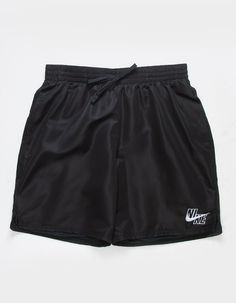 Nike Essential Lap 7'' Volley Swim Shorts. Elastic Waistband With Drawstrings For A Customizable Fit. Nike Logo Embroidery On Left Pantleg. Side Seam Pockets. Back Patch Pocket. Mesh Interior. 7'' Inseam. 100% Polyester. Machine Wash. Imported. | Nike Essential Lap Volley Swim Shorts Cheap Green Men's Athletic Shorts, Nike Summer Athletic Shorts With Elastic Waistband, Nike Athletic Shorts With Elastic Waistband For Summer, Nike Short Swim Trunks For Summer, Nike Short Swim Trunks For Spring, Nike Swim Trunks For Spring, Nike Swim Trunks For Summer, Nike Short Swim Trunks, Comfy Wear