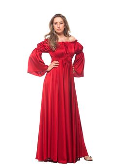 Red Floor-length Dress For Costume Party, Red Floor-length Gown For Costume Party, Elegant Medieval Dress For Halloween Party, Gothic Maxi Dress For Party, Gothic Floor-length Prom Dress, Fitted Medieval Dress For Evening Floor-length, Elegant Red Medieval Dress For Costume Party, Elegant Red Medieval Wedding Dress, Gothic Red Evening Dress