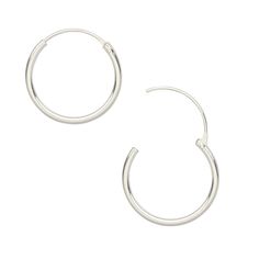 Ready to wear, these are wonderful for gifts or for add-on sales. Use for multi-pierced ears in graduated sizes. Classic Small Hoop Hypoallergenic Jewelry, Classic Small Hoop Sterling Silver Jewelry, Hypoallergenic Small Hoop Classic Jewelry, Classic Hypoallergenic Small Hoop Jewelry, Classic Round Hypoallergenic Huggie Earrings, Classic Adjustable Hoop Earrings For Anniversary, Classic Adjustable White Gold Huggie Earrings, Classic Adjustable Hypoallergenic Huggie Earrings, Classic Nickel-free Cartilage Earrings For Everyday