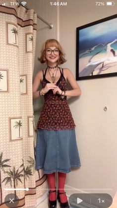 #whimsical Weird Style Aesthetic, Funky Grandma Style, Twee Whimsy Outfits, Whimsy Masc, 90s Core Outfits, Whimsical Autumn Outfit, Whimsical Fashion Outfits, Whimsycore Outfits, Twee Outfit Inspired