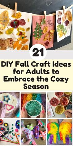 fall crafts for adults to embrace the cozy season