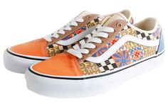 VN0A54F4B2X Fancy Lady, Vans Store, Vans Shop, Swag Shoes, Blue And Orange, Vans Old Skool, Old Skool, Orange White, Vans Shoes