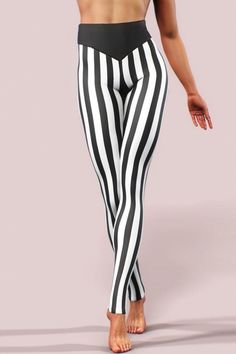 Black Casual Sportswear Striped Print Patchwork Skinny High Waist Pencil Patchwork Trousers Patchwork Trousers, Casual Sportswear, Fashion Gallery, Bold Fashion, Wholesale Fashion, Stripe Print, Black Stripes, Bottoms Pants, Style Casual