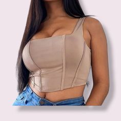 Brand: Fashion Nova Size: Xl 95% Polyester 5% Spandex Machine Wash Crop Top Nude Beige Tan Square Neck Bust Flat: 18" Length: 15.5" Bundle Your Likes To Save (2)+ Items Big Bundle = Big Savings I Am Not Responsible For: Fit; Color Variation Due To Screen Viewing; Or For Shipment Time After Usps Possession; No Returns 5rated Same Day Shipping All Sales: Steam Sanitized Beige Crop Top For Night Out, Beige Stretch Crop Top For Night Out, Fitted Beige Trendy Crop Top, Beige Stretch Chic Crop Top, Cheap Fitted Nude Crop Top, Trendy Fitted Cream Crop Top, Trendy Beige Crop Top With Built-in Bra, Sleeveless Beige Crop Top With Built-in Bra, Black Mesh Crop Top