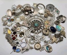 Junk Drawer, Over 60, Earring Backs, Modern Jewelry, Vintage Watches, Jewelry Art, Jewelry Crafts, Antique Jewelry, Jewelry Pieces