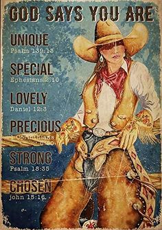 an old poster with a cowboy on it