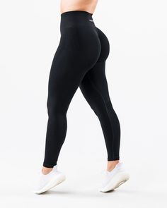 Amplify Contour Legging - Black Alphalete Leggings, Gym Leggings Women, Aerie Leggings, Gym Tights, Gym Wear For Women, Leggings For Women, Gym Leggings, Flare Leggings, Seamless Leggings