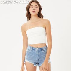 Denim Crop Top For Summer, Trendy Crop Top With Built-in Shorts For Spring, Stretch Cutoff Jean Shorts For Day Out, Ripped Stretch Jean Shorts For Summer, Mid Rise Denim Shorts, Trendy Business Casual, Summer Lace, Love Tree, Leisure Activities