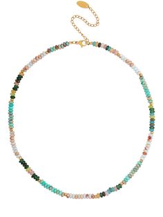 PRICES MAY VARY. Vintage-Inspired: This elegant necklace features colorful created turquoise beads strung together in a vintage-inspired choker style. Dainty Design: The delicate and dainty design of this necklace makes it a perfect accessory for everyday wear or special occasions. Versatile Style: The created turquoise beads complement a variety of outfits, allowing you to effortlessly transition from casual to formal looks. Comfortable Fit: Crafted with care, this choker necklace is designed t Teal Necklace, Turquoise Beaded Necklace, Necklace Elegant, Vintage Inspired Jewelry, Turquoise Bead Necklaces, Elegant Necklace, Choker Style, Beaded Choker Necklace, Vintage Inspired Design