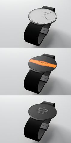 This Watch’s Design Changes When You Touch It. #geek #gadget #watch Minimal Watch, Watch Lover, S Design, Interstellar, Luxury Watch, Cool Watches, Watch Design