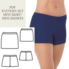 women's boxer shorts sewing pattern